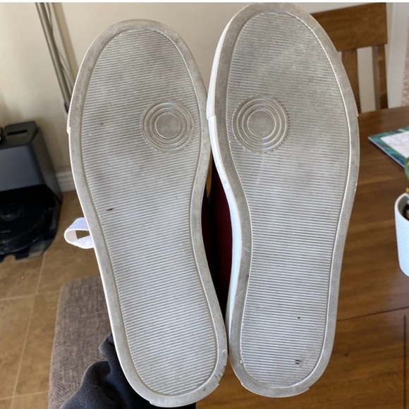 Zadig & Voltaire Maroon Flash Sneakers - Picture 3 of 5